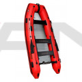 OMEGA - Надуваема моторна лодка с алуминиев под и надуваем кил 360 KU Evolution ALF RT PT червена